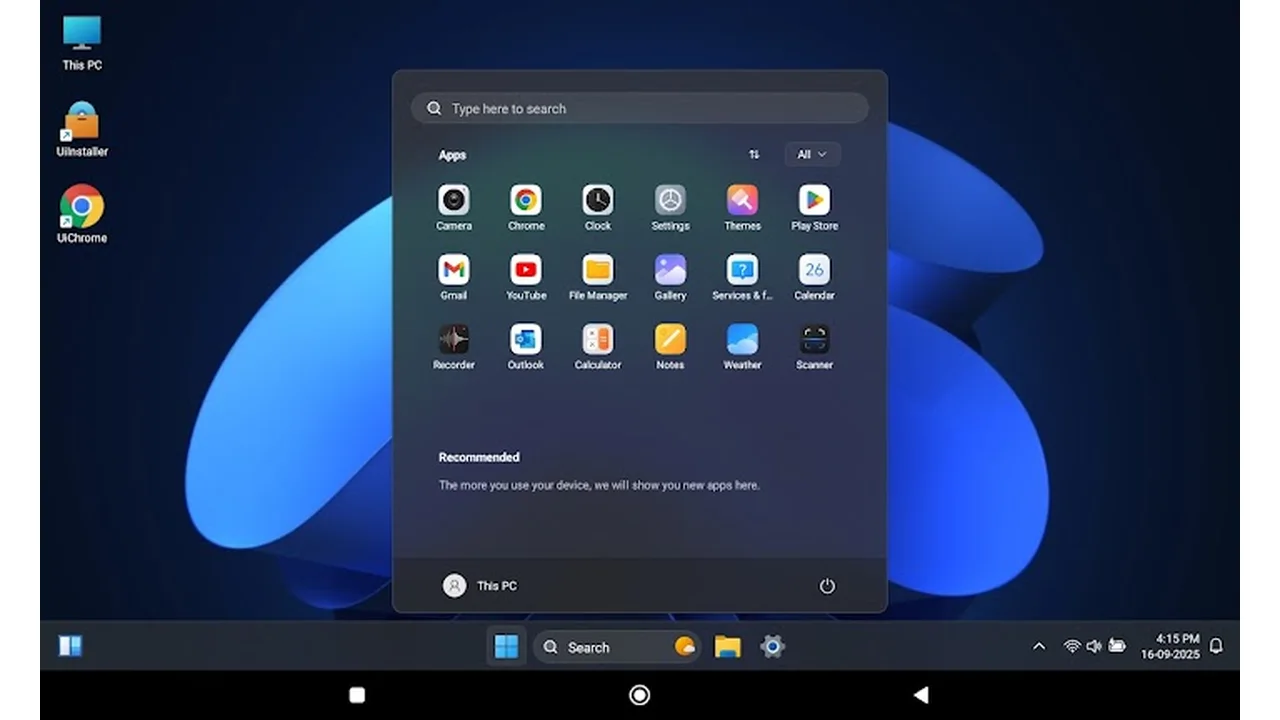 تصویر HyperDroid - PC Launcher