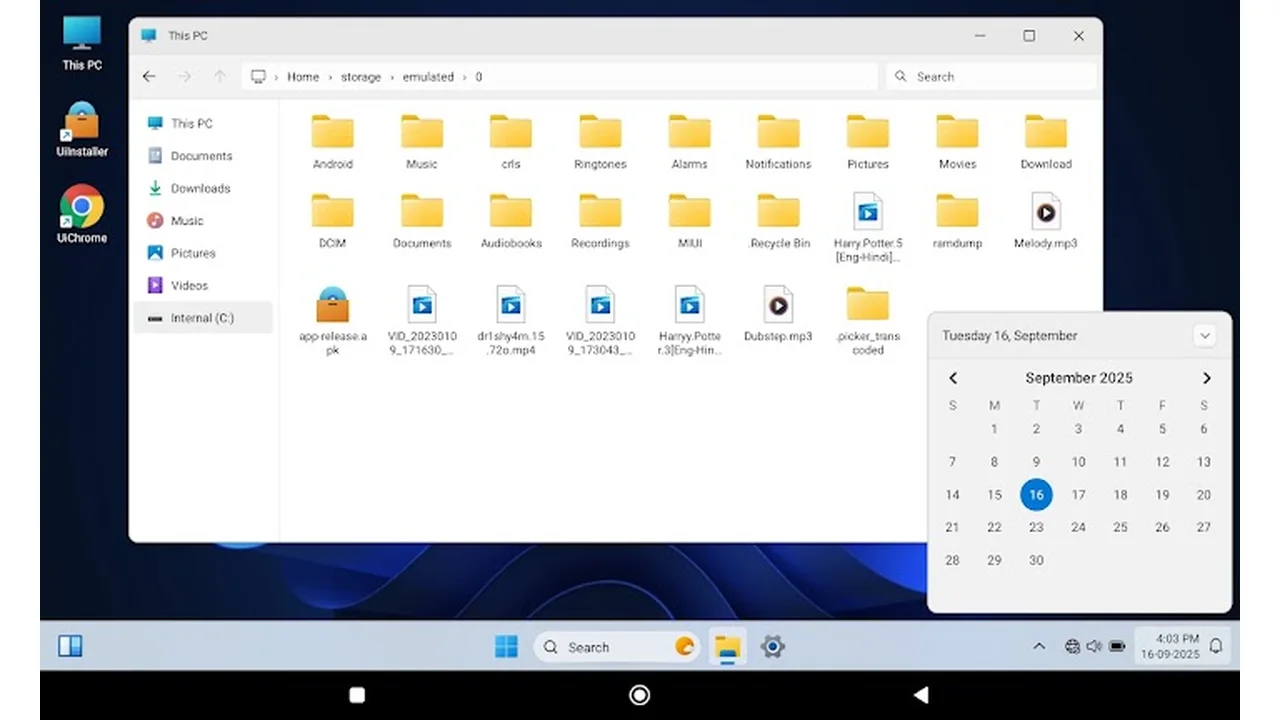 تصویر HyperDroid - PC Launcher