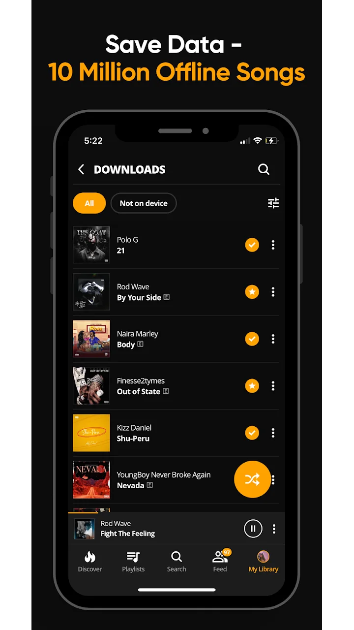 تصویر Audiomack: دانلود موسیقی