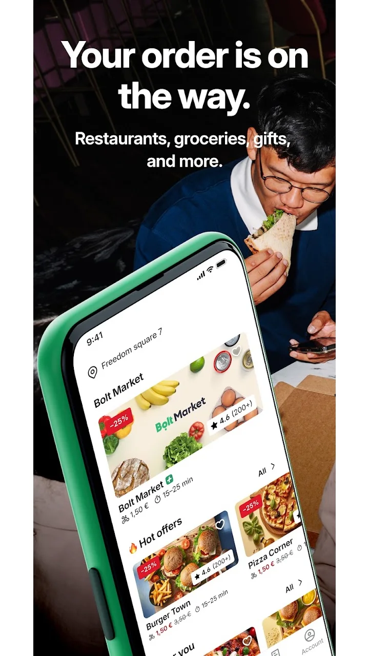 تصویر Bolt Food: Delivery & Takeaway