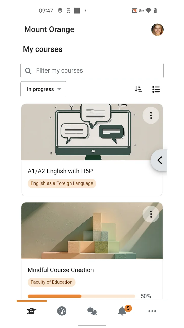 تصویر Moodle
