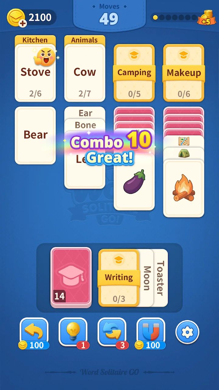 تصویر Word Solitaire Go