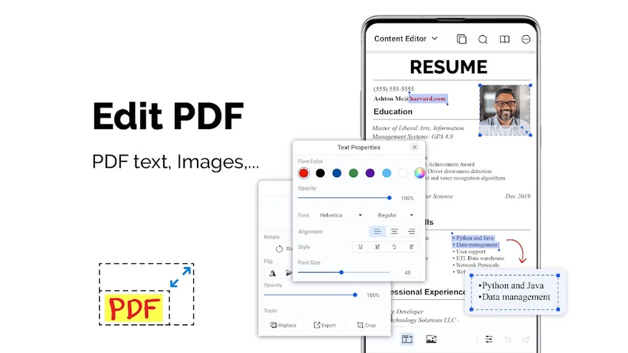 تصویر خواننده PDF – مشاهده کننده PDF