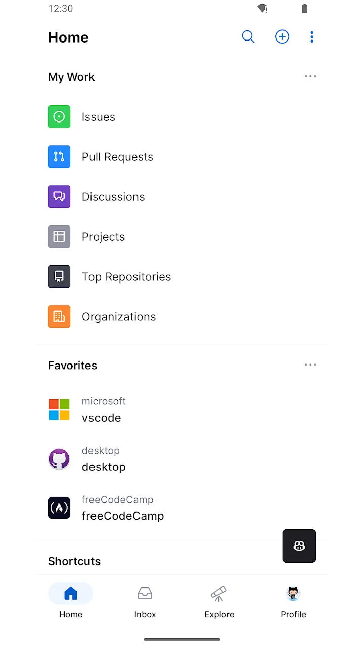 تصویر GitHub