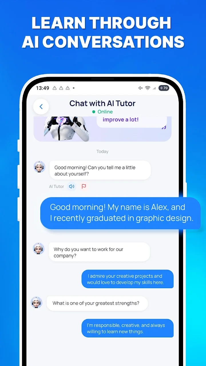 تصویر Fluza: مربی زبان هوش مصنوعی