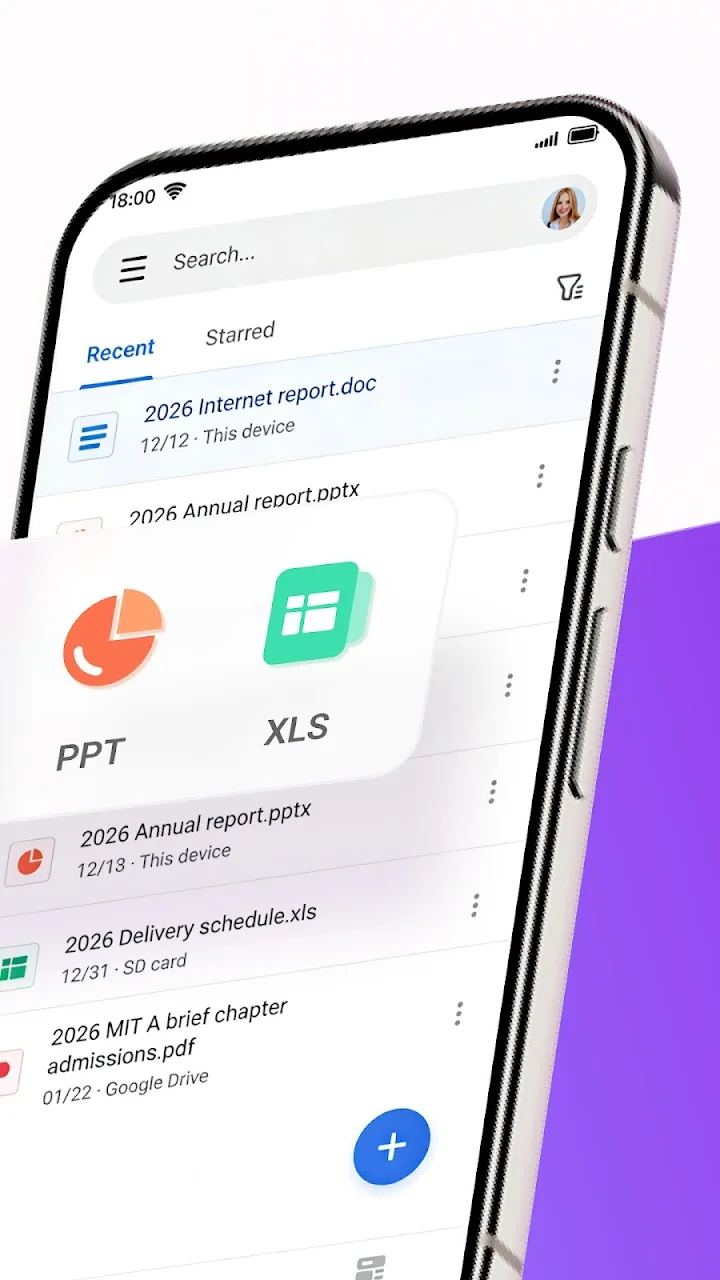 تصویر WPS Office-PDF, Word, Sheet