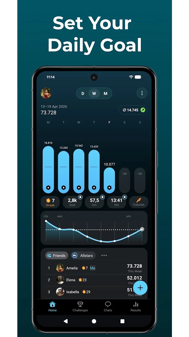 تصویر StepsApp – شمارنده قدم