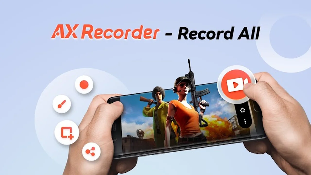 تصویر ضبط صفحه - AX Recorder