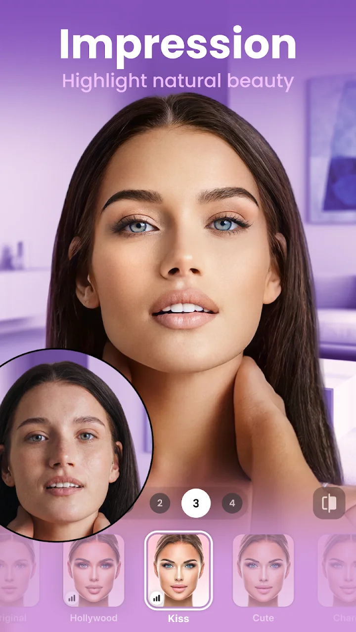 تصویر FaceApp: ویرایشگر صورت بی‌نقص