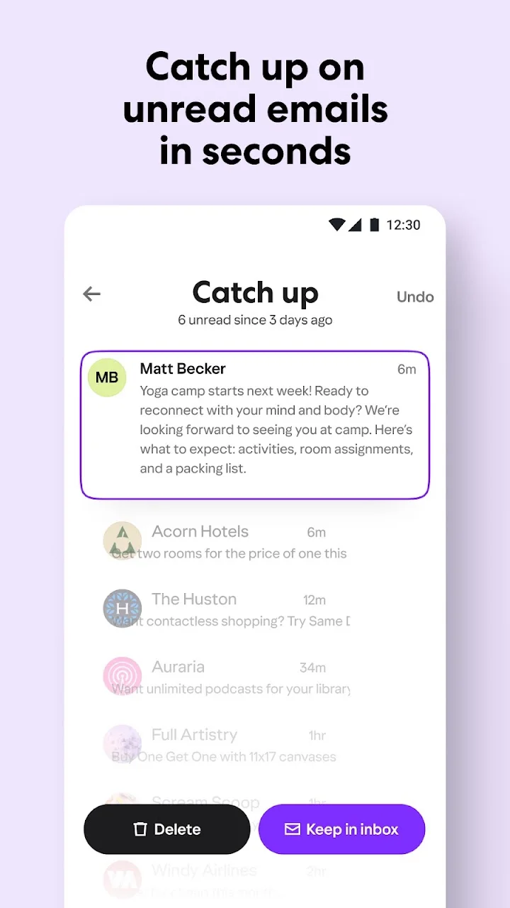 تصویر Yahoo Mail: ایمیل و برنامه‌ریز