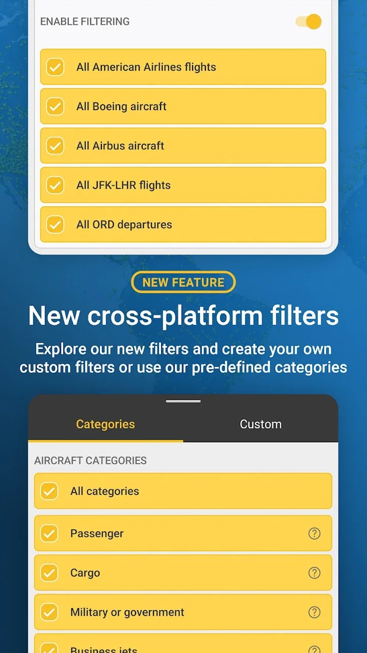 تصویر ردیاب پرواز Flightradar24