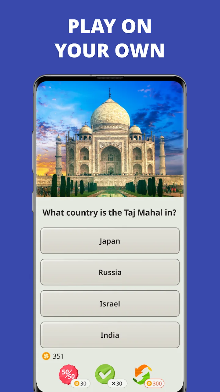 تصویر QuizzLand. بازی و اطلاعات عمومی