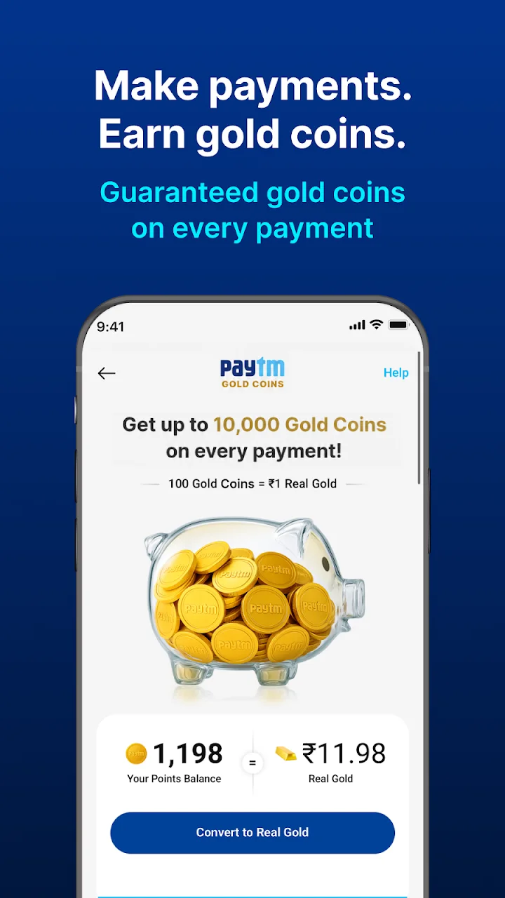 تصویر Paytm: پرداخت‌های امن UPI