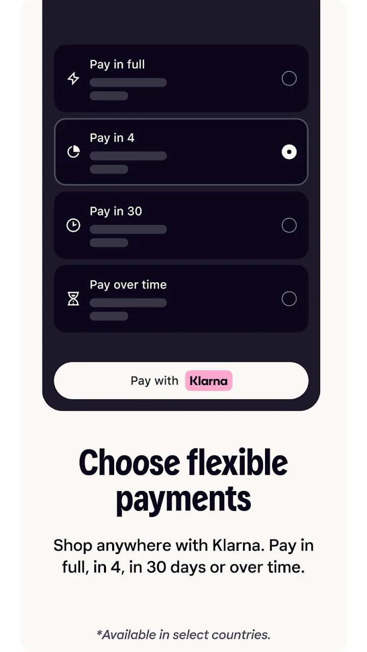 تصویر Klarna: پول هوشمند هر روز