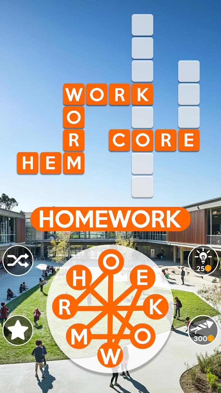 تصویر Wordscapes: بازی پازل کلمات